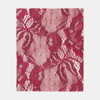 Rote Spitze: elastischer Jacquardtextil.
