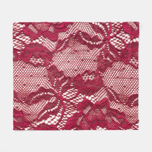 Rote Spitze: elastischer Jacquardtextil. Fleecedecke (Vorderseite (Horizontal))