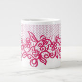 Rote Spitze Jumbo-Tasse (Vorderseite)