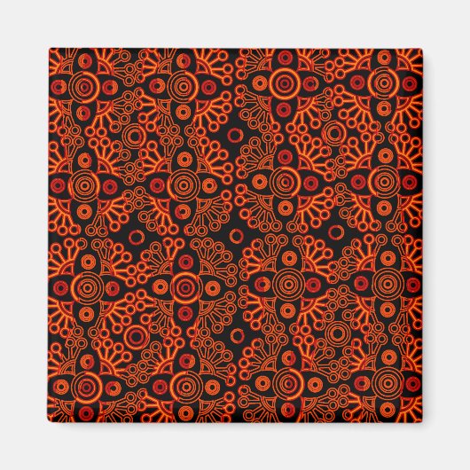 rote Spitze Magnet (Vorne)
