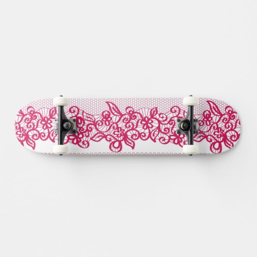 Rote Spitze Skateboard (Horizontal)
