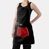Rote Sportshorts 'Move It Side To Side' Schürze (InSitu)