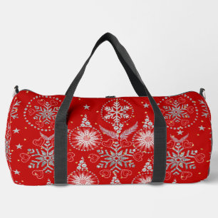 Rote Sporttasche  Duffle Bag