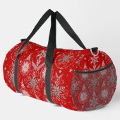 Rote Sporttasche Duffle Bag (Rechte Ecke)