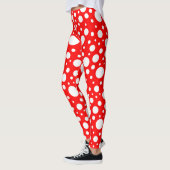 Rote Spots Leggings (Links)