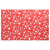 Rote Spots Stoff (Yard (91,4 cm))