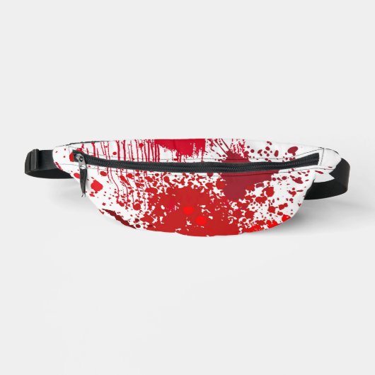 Rote Spritzspass Bauchtasche (Vorderseite)