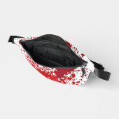 Rote Spritzspass Bauchtasche (Offen)