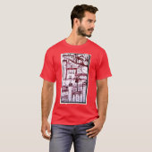 rote Stadt T-Shirt (Vorne ganz)