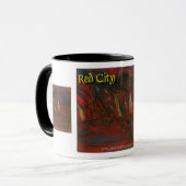 rote Stadt Tasse (Vorderseite Links)