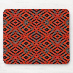 Rote Stammes-Muster Mousepad