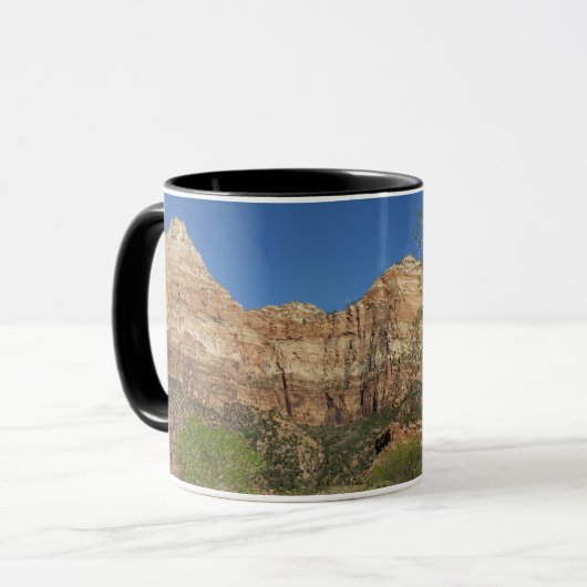 Rote Steine bei der Fotografie des Zion-Nationalpa Tasse (Vorderseite Links)