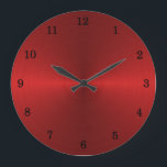 Rote Stell Wanduhr<br><div class="desc">Rote Stell Wanduhr</div>