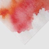 Rote Stelle, abstraktes handgemaltes des Seidenpapier (Ausschnitt)