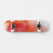Rote Stelle, abstraktes handgemaltes des Skateboard (Horizontal)