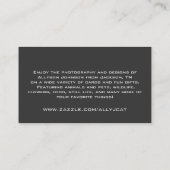 Rote Stern-Explosions-Hintergrund-Visitenkarten Visitenkarte (Rückseite)