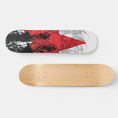 Rote Stern-Gasmaske! Skateboards Ernesto Che (Horizontal)