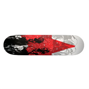 Rote Stern-Gasmaske! Skateboards Ernesto Che
