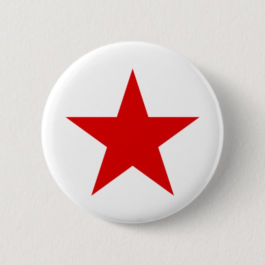 Rote Stern ★ Rot-Sterne Button (Vorderseite)
