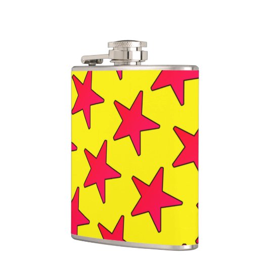 Rote Sterne Flachmann (Links)