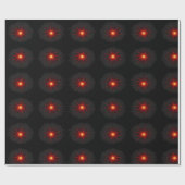 Rote Sternexplosion Geschenkpapier (Flach)