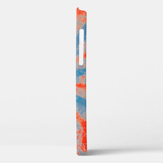 Rote Sternexplosion Valentinherz Case-Mate iPhone  Case-Mate iPhone Hülle (Rückseite / Links)