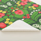 Rote Stiefmütterchen, Vögel und Schmetterlinge Sherpadecke (3/4)