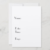 Rote Stiletto Schuhe und Champagner Einladung (Rückseite)