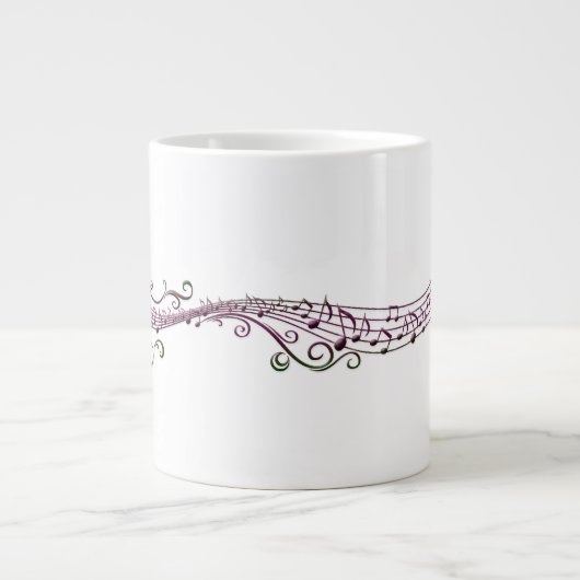 Rote Stiletto- und Schmetterlingsspezialitäten Tas Jumbo-Tasse (Vorderseite)