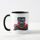 Rote Straße Rod Tasse (Links)