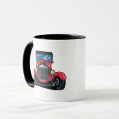Rote Straße Rod Tasse (Vorderseite Links)
