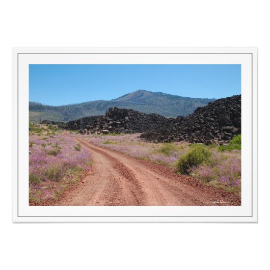 Rote Straße von Sidharta Pascual Fotodruck (Vorne)