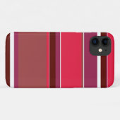 Rote Streifen Case-Mate iPhone Hülle (Rückseite (Horizontal))
