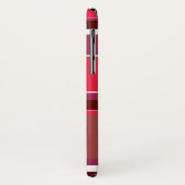 Rote Streifen Case-Mate iPhone Hülle (Hinten/Links)