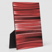 Rote Streifen Fotoplatte (Seite)