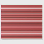 Rote Streifen Geschenkpapier (Flach)