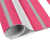Rote Streifen Geschenkpapier (Rolleneckpunkt)