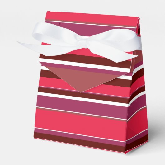 Rote Streifen Geschenkschachtel (Vorderseite)