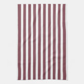 rote Streifen Geschirrtuch (Vertikal)