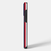 Rote Streifen | iPhone 14 pro max Fall Hülle (Linke Seite)
