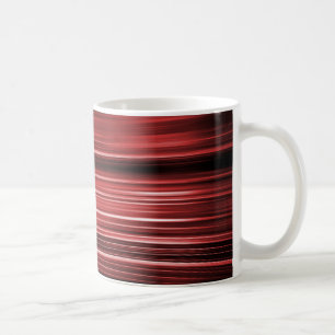 Rote Streifen Kaffeetasse