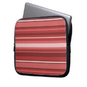 Rote Streifen Laptopschutzhülle (Vorderseite Links)