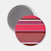 Rote Streifen Magnet (Vorderseite/Rückseite)