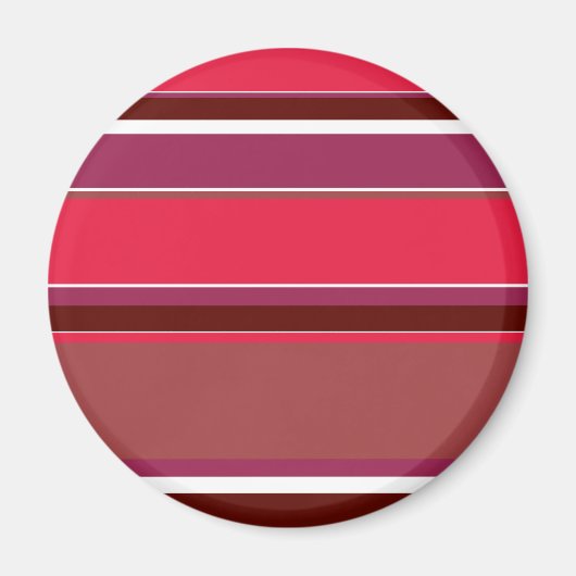 Rote Streifen Magnet (Vorne)