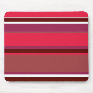 Rote Streifen Mousepad