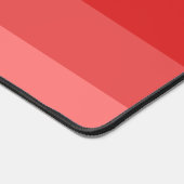 Rote Streifen Muster Desk Mat Schreibtischunterlage (Ecke)