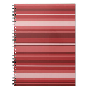 Rote Streifen Notizblock