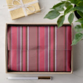 Rote Streifen Seidenpapier (Geschenk)