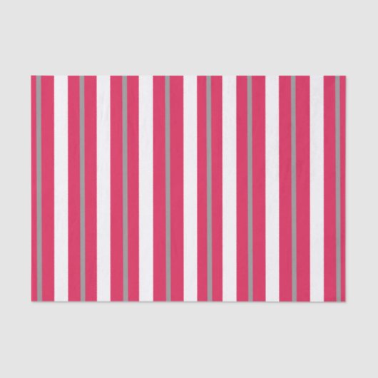 Rote Streifen Seidenpapier (Vorderseite)