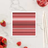 Rote Streifen Serviette (Beispiel)